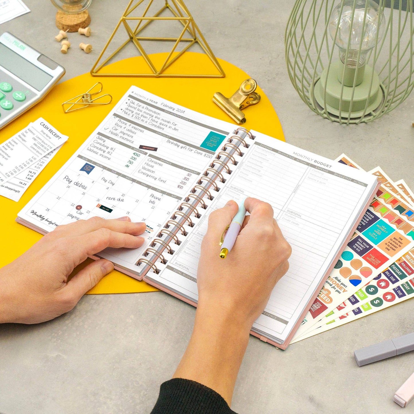 Budget Planner Spiral A5