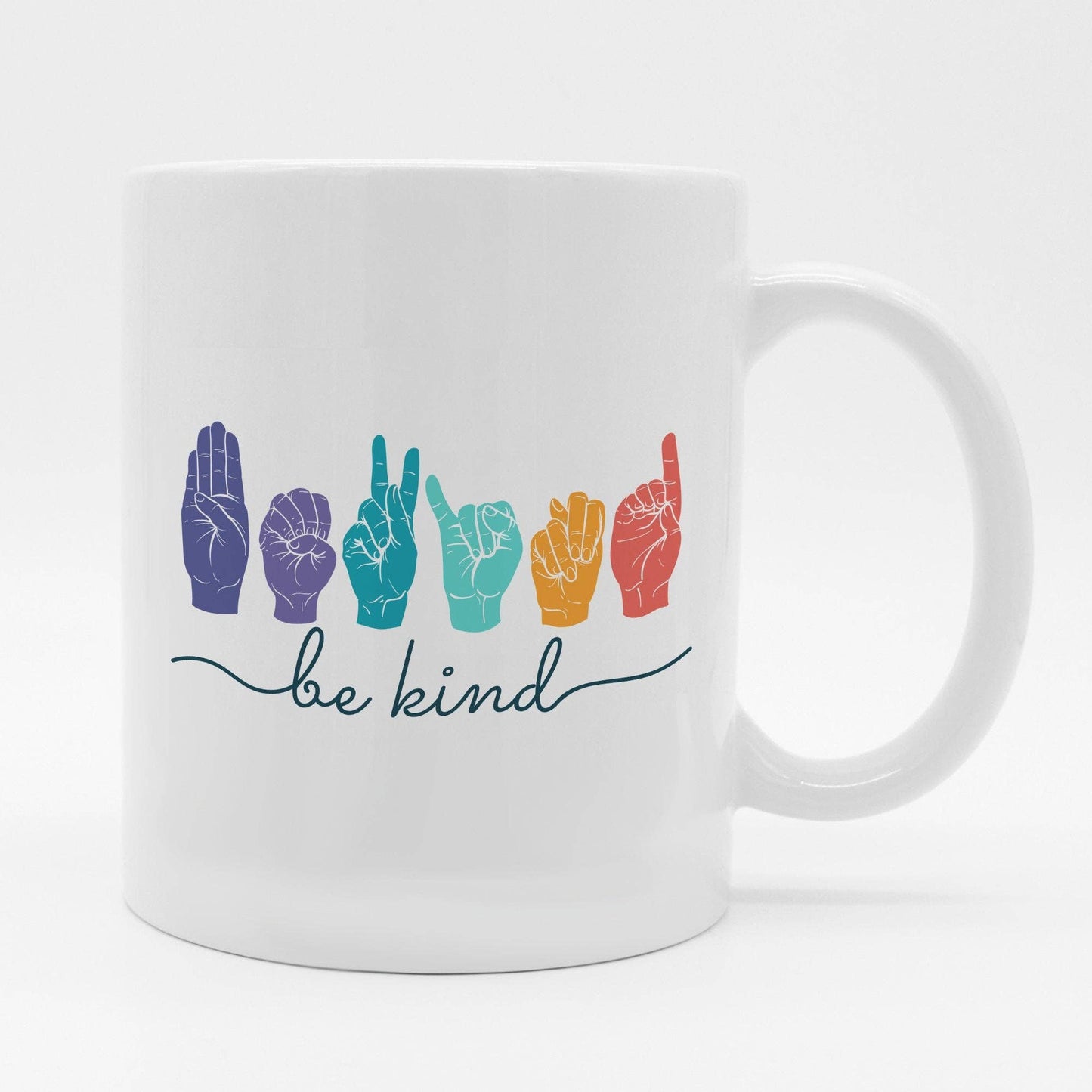 Be Kind ASL 11oz Coffee Mug