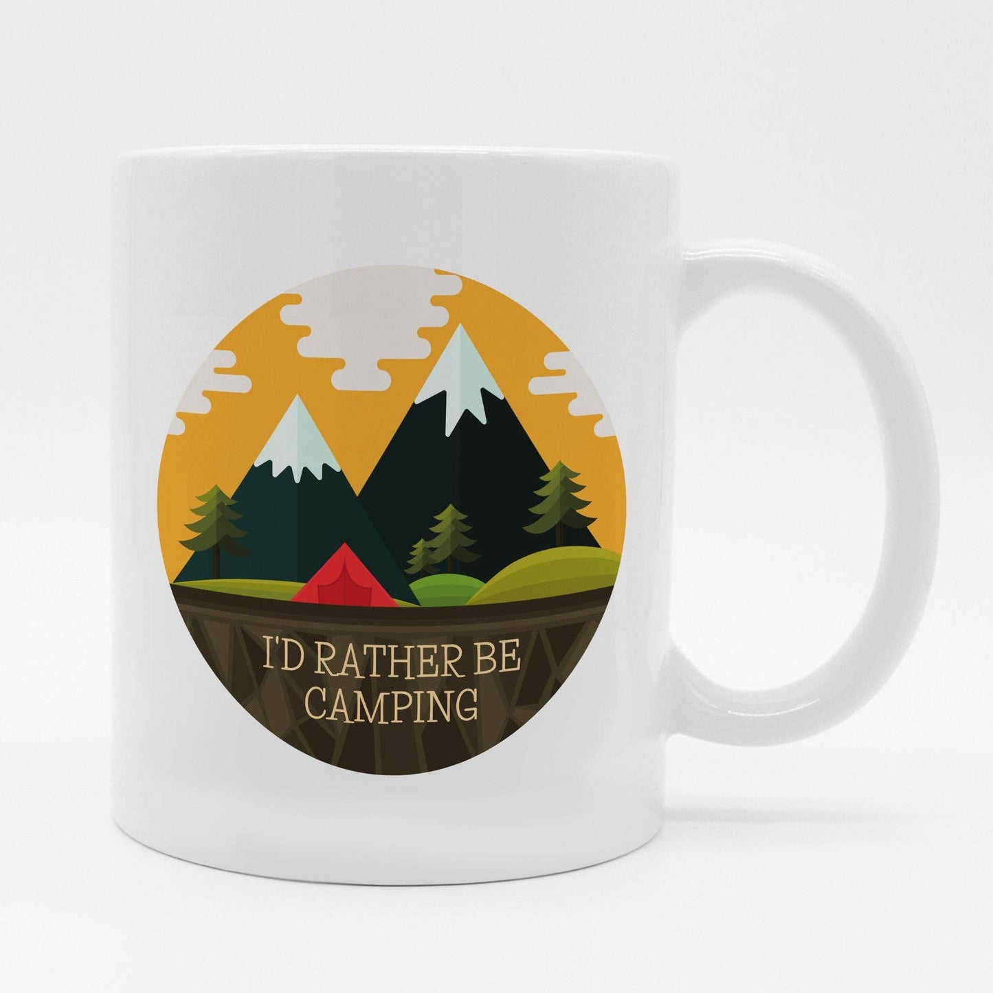 I'd  Rather Be Camping Mug