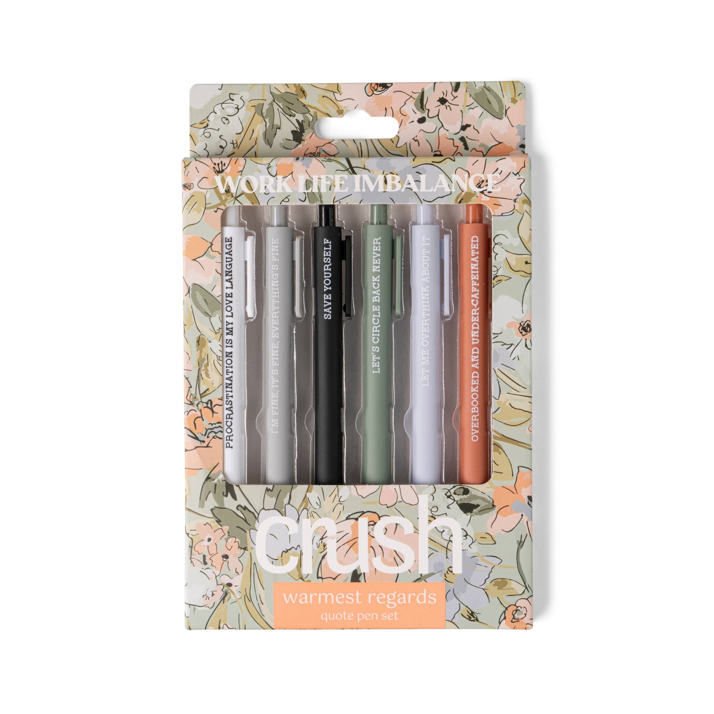 DM Merchandising - Crush Warmest Regards Quote Pen Set
