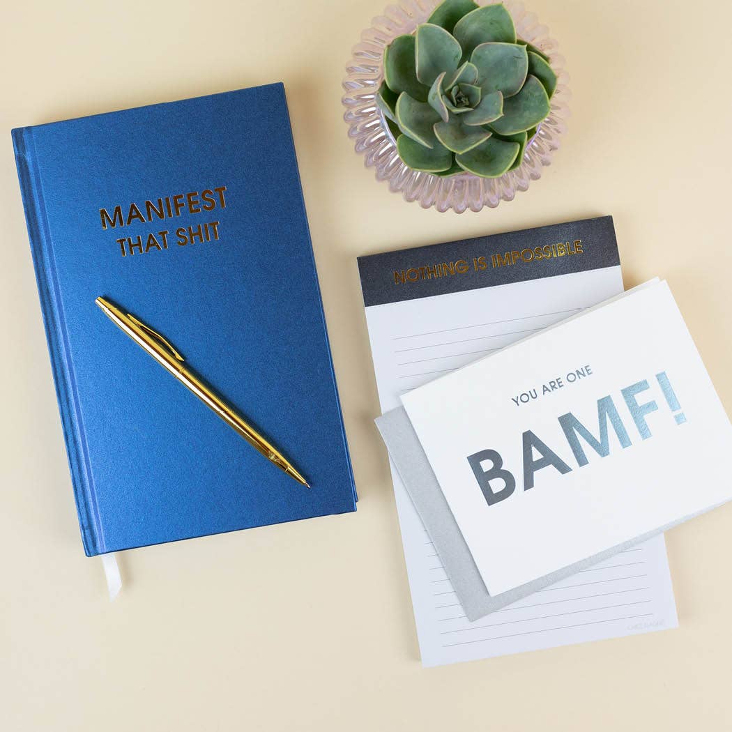 Manifest That Shit - Hardcover Daily Journal