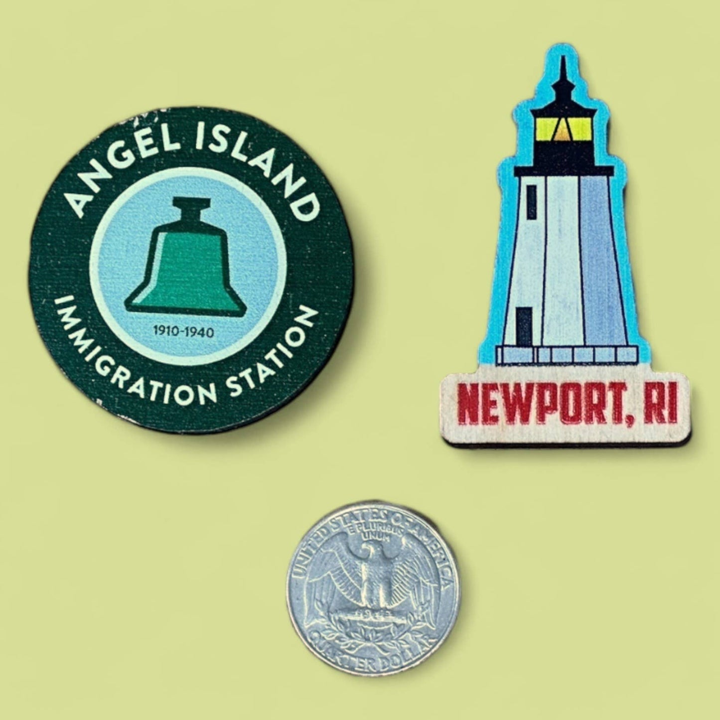 Deep Creek Customizable Wooden Pins