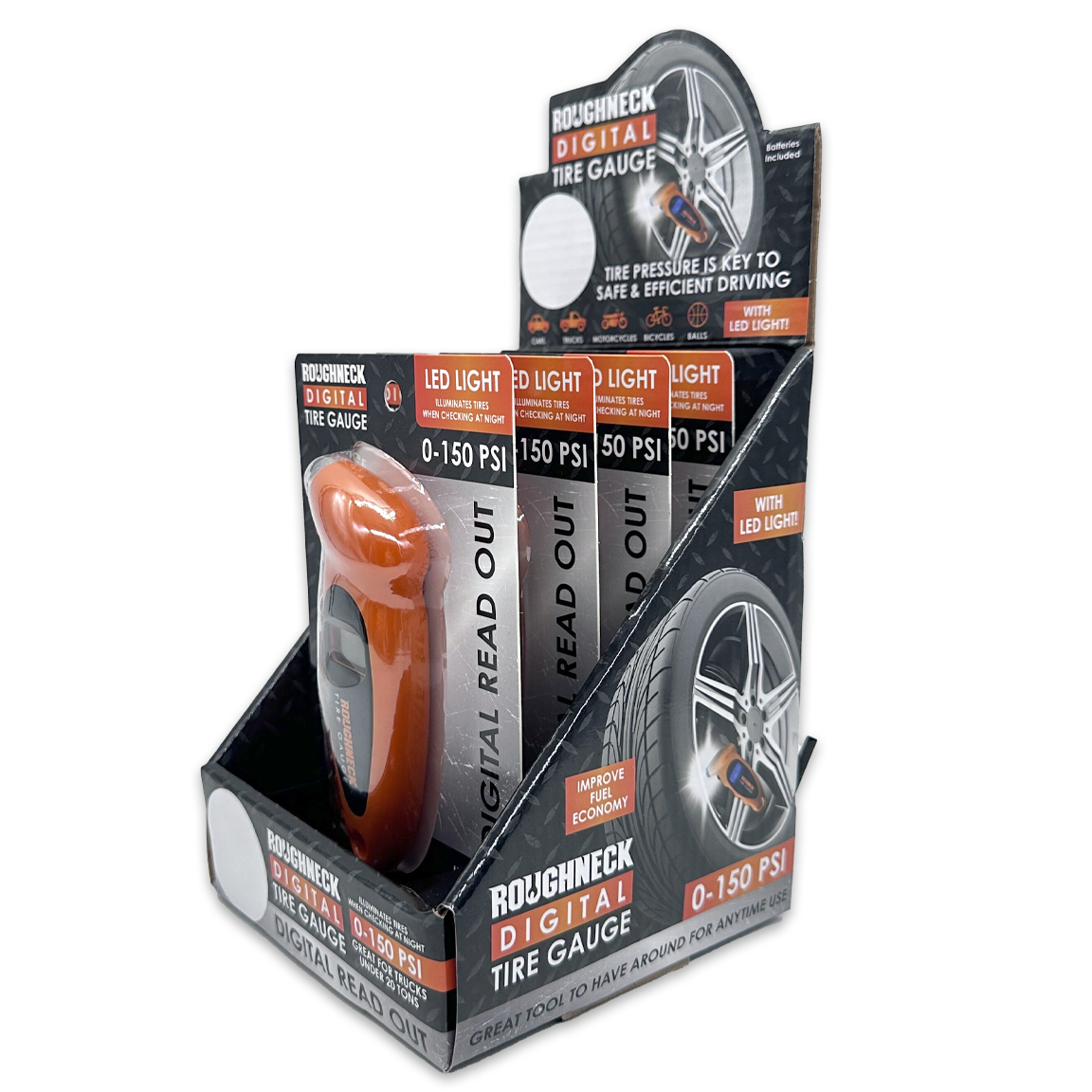 Digital Tire Gauge With LED Light