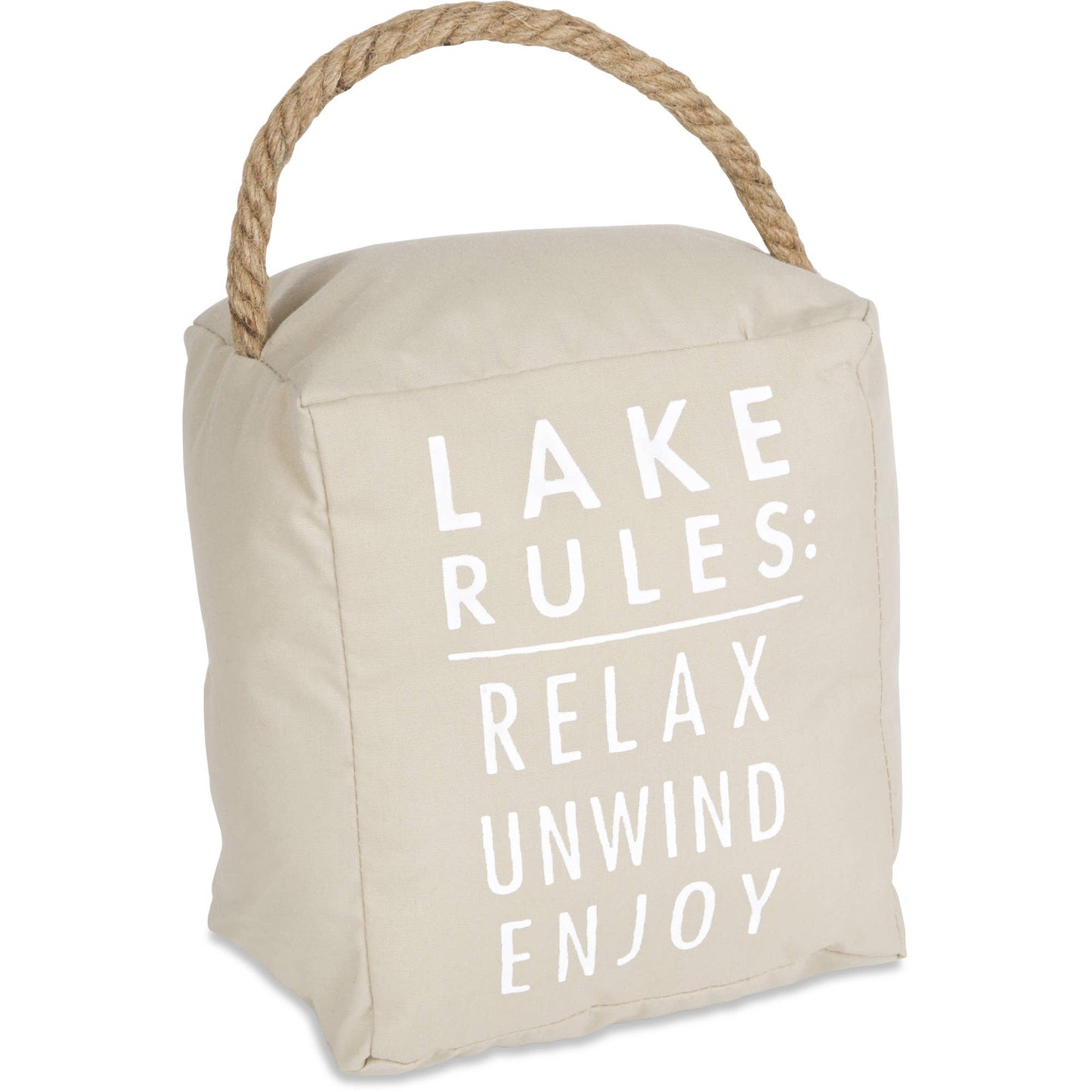 Pavilion - Lake Rules - 5" x 6" Door Stopper