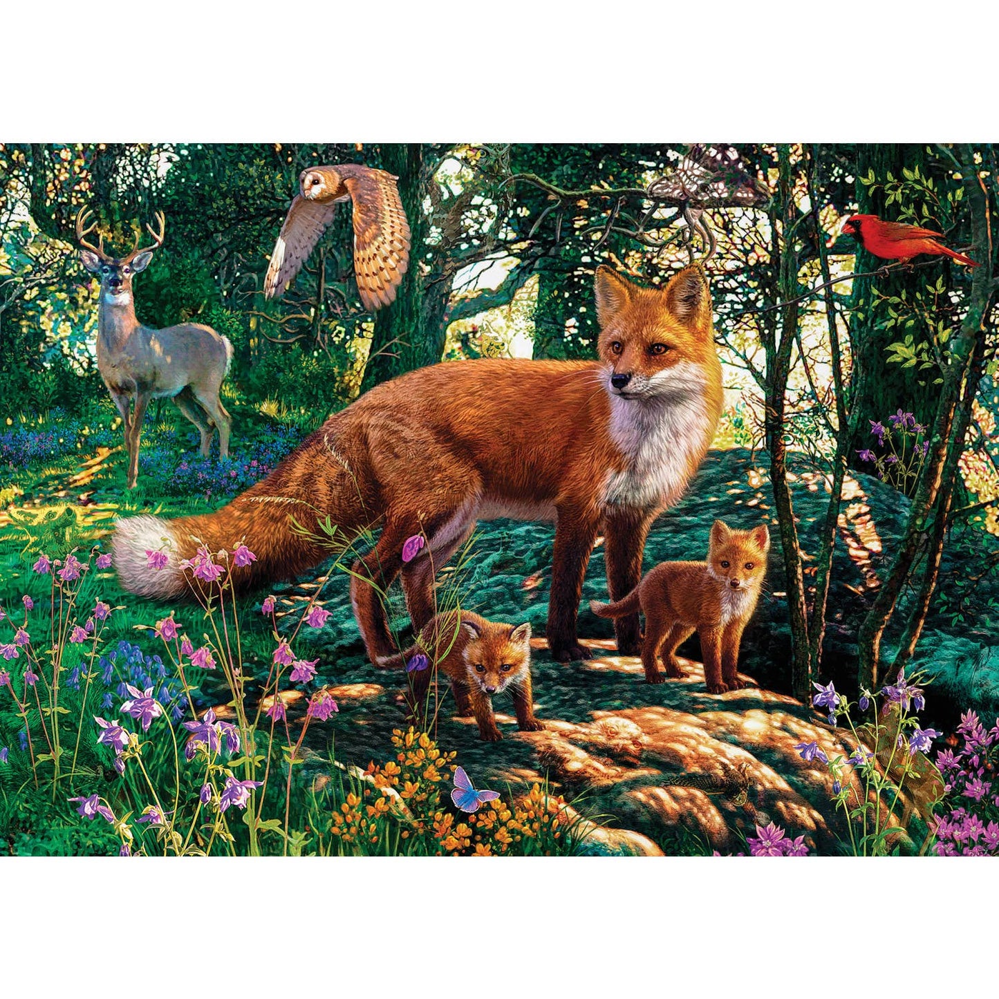 The Woodlands 500 Piece Puzzle