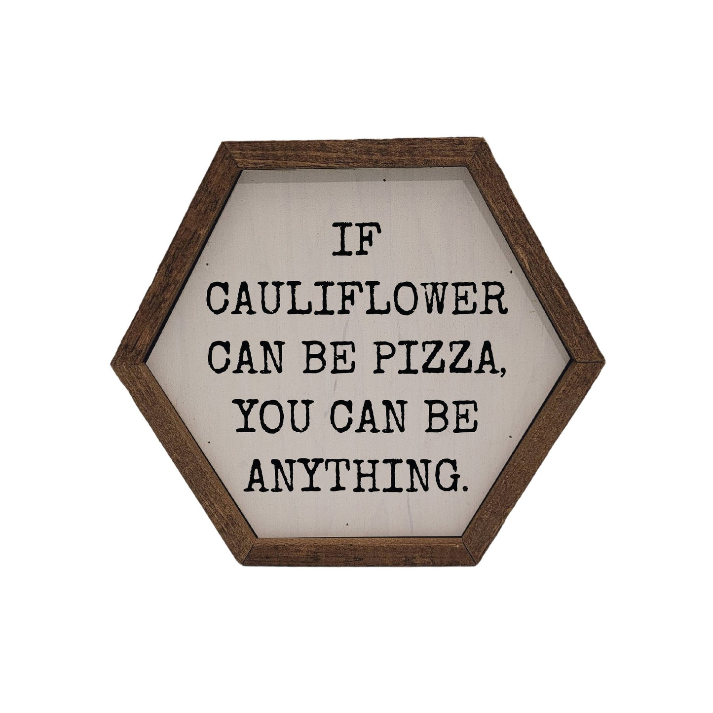 If Cauliflower can be Pizza