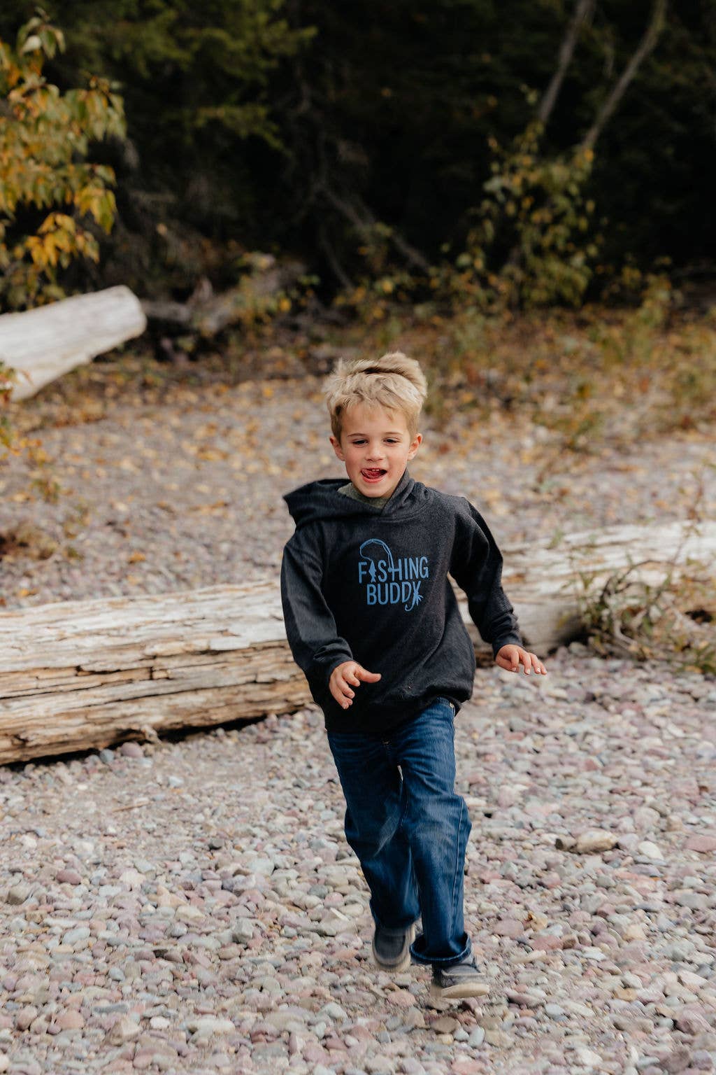 Fishing Buddy Toddler Hoodie