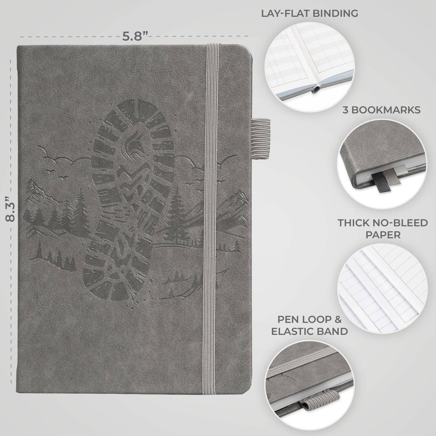 Clever Fox Planners - Hiking Journal