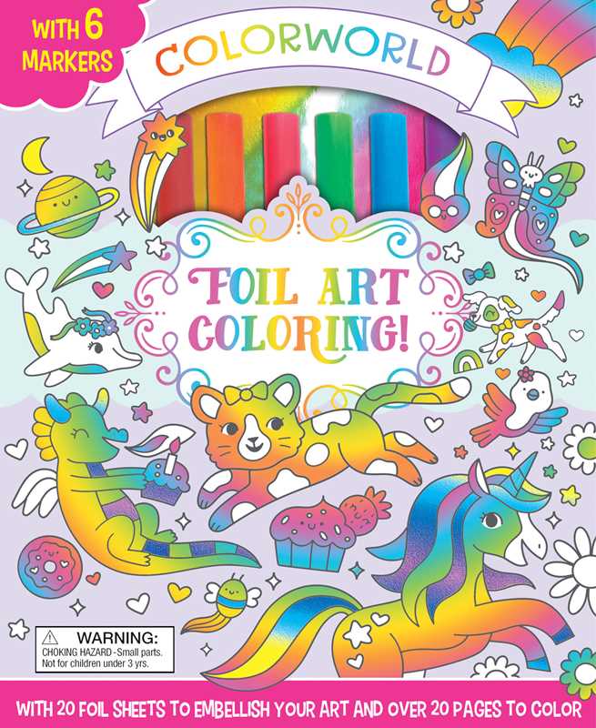 Foil Art Coloring