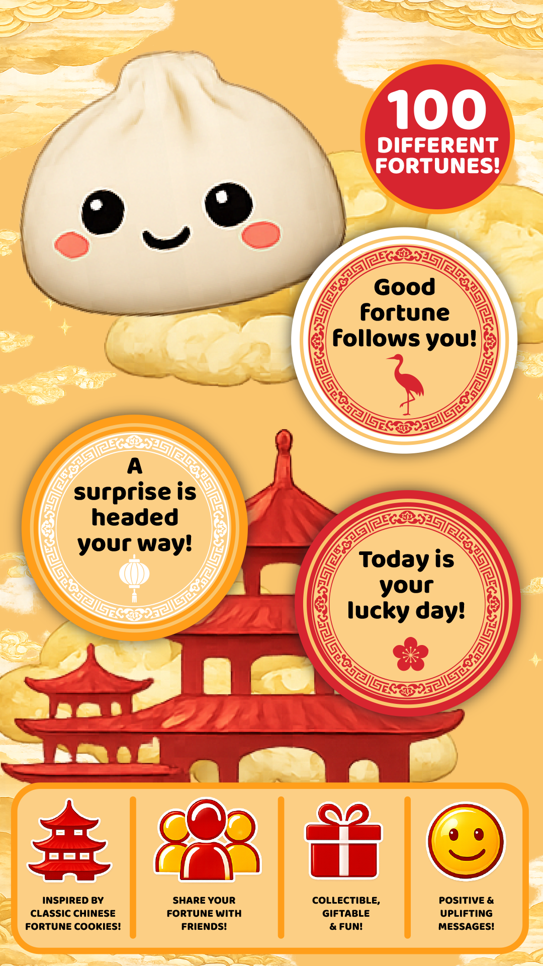 Mystery Fortune Cookie Squishy Dumpling