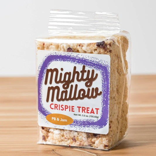 PB & Jam Crispie Treat