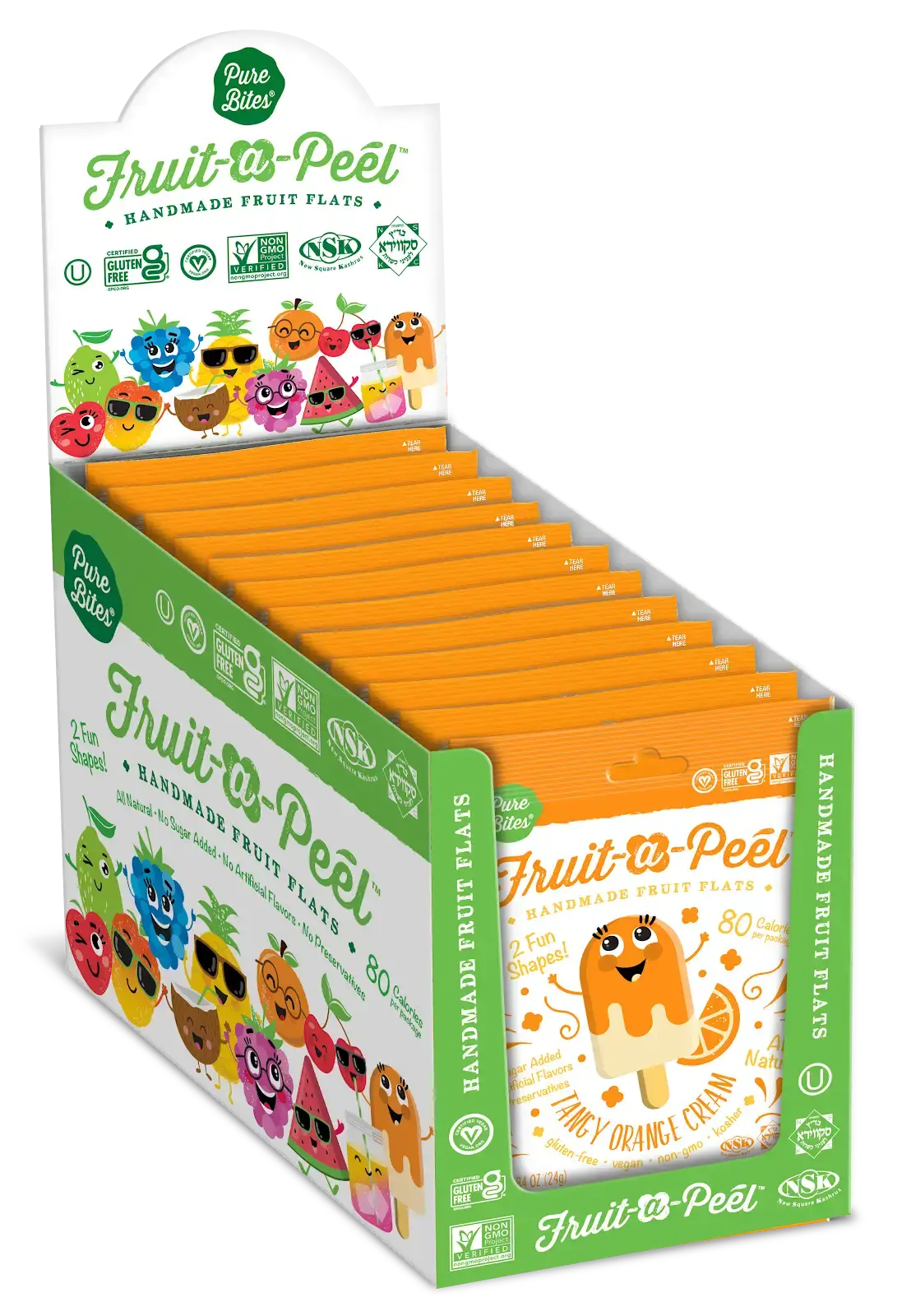 Fruit-a-Peel Tangy Orange Cream