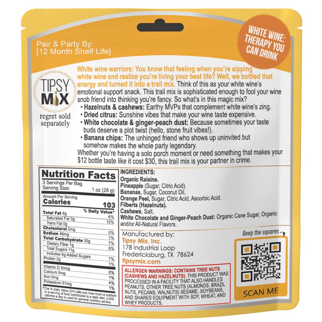 Tipsy Mix - 10. Wine-Paired Trail Mix MIXED CASE OF 6