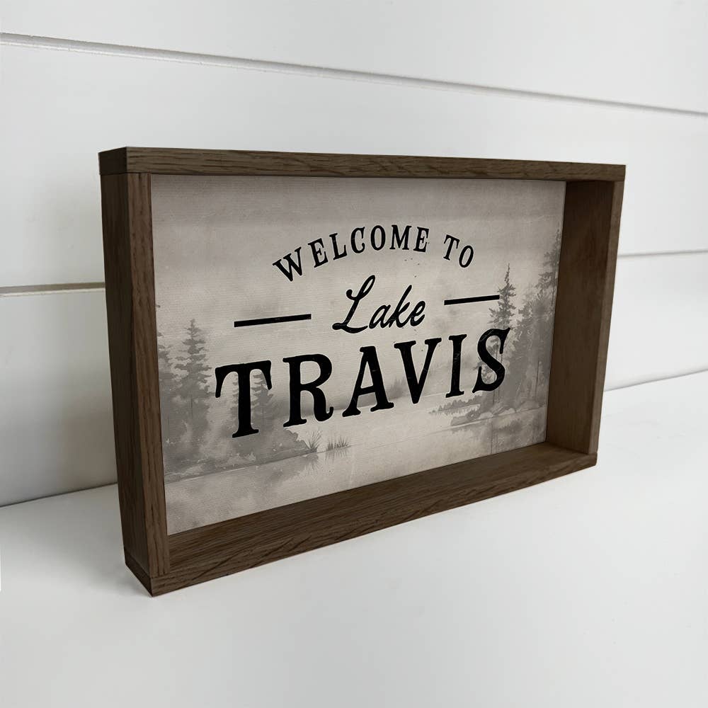 Deep Creek Lake Welcome Sign