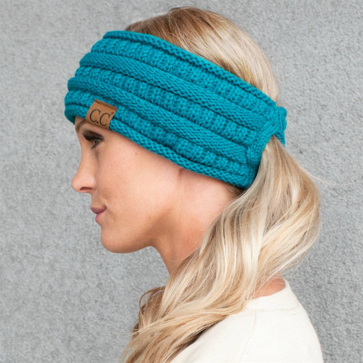 C.C Lined Pony Fashion Headband for Women