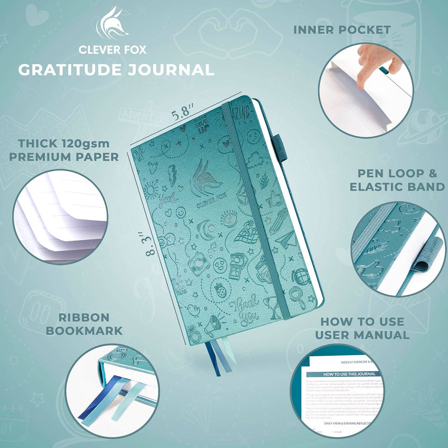 Gratitude Journal - Manifest Your Dreams Into Reality
