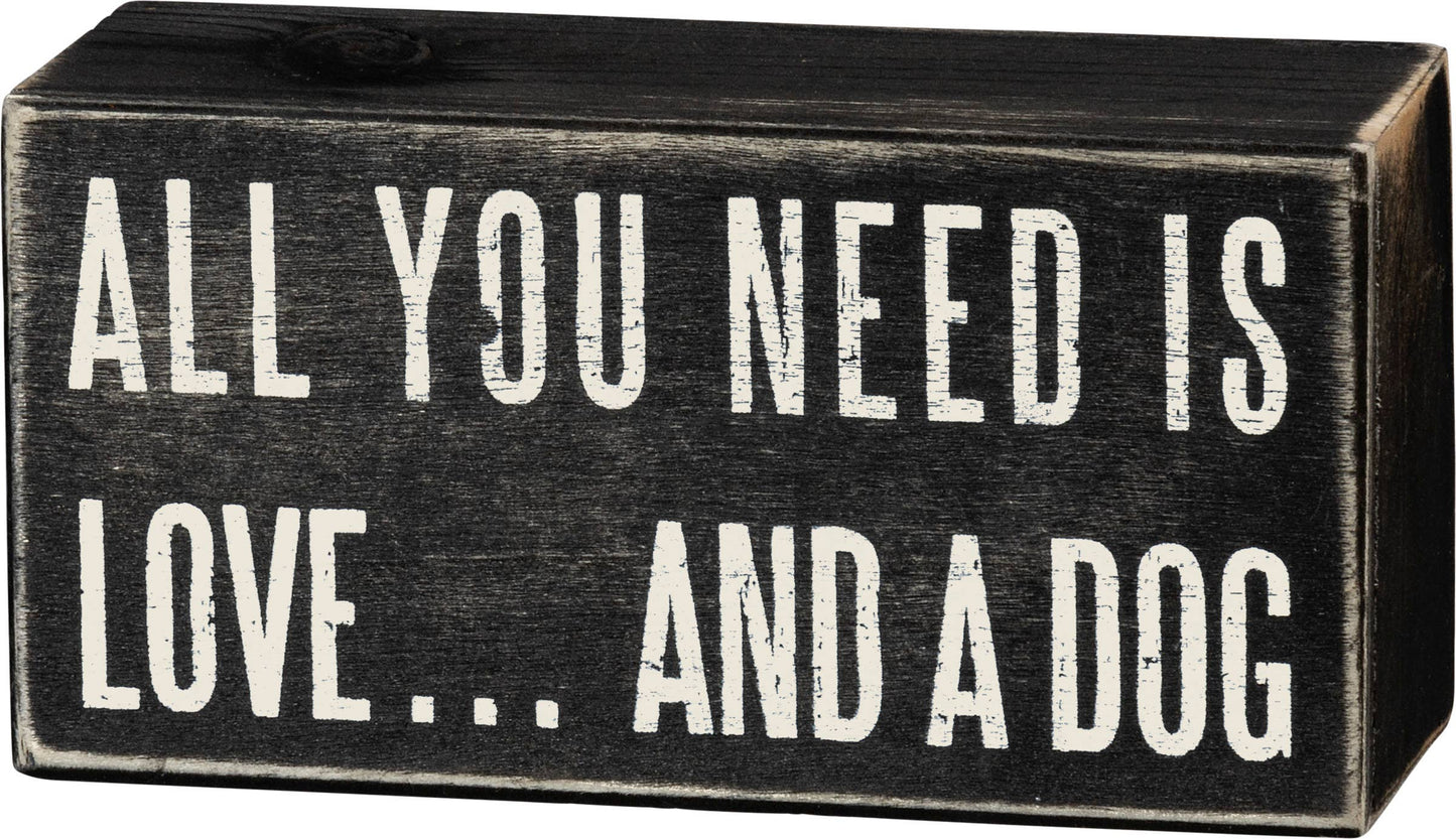 All You Need Is Love And A Dog Box