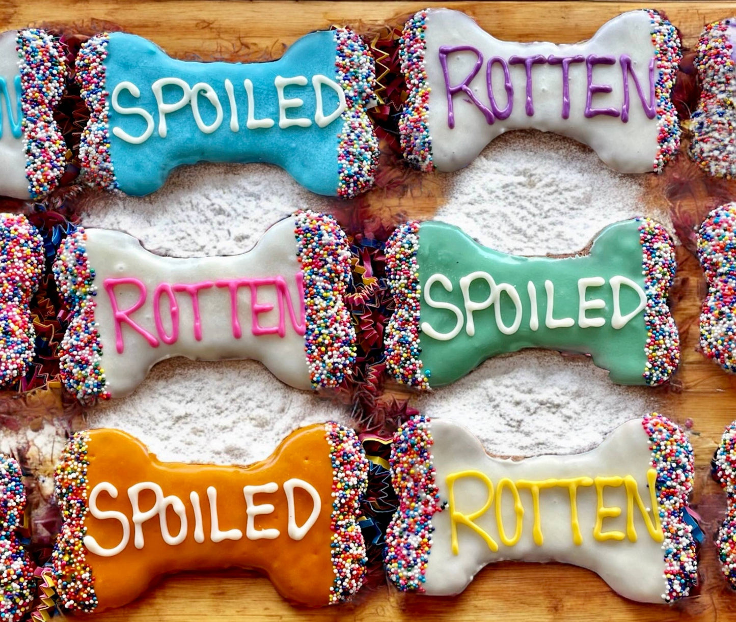 Spoiled Rotten dog bone treats