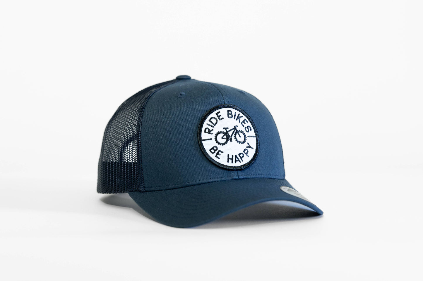 Ride Bikes Be Happy Hat | Cycling, MTB Trucker Hats | Great