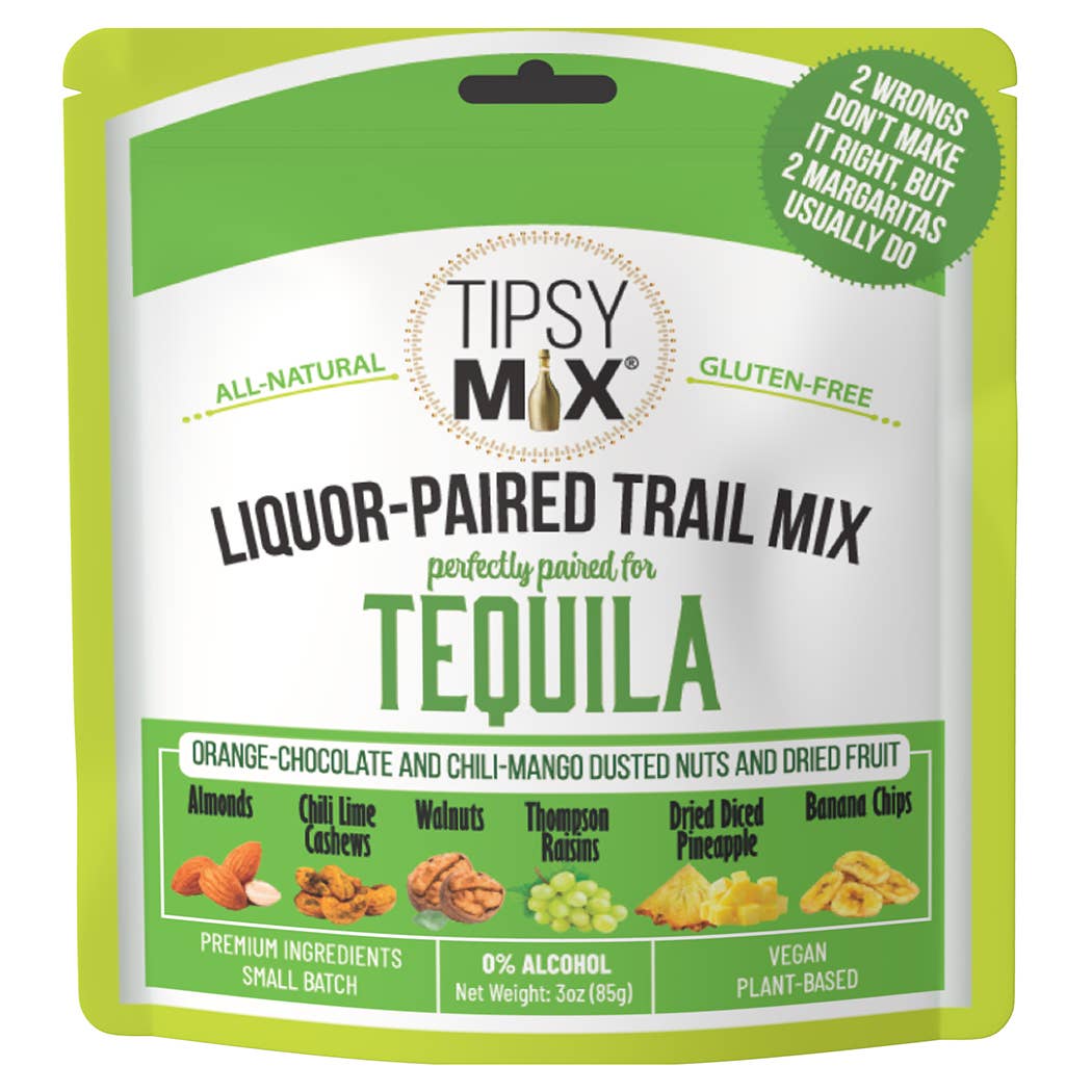 Tipsy Mix - 11. Liquor-Paired Trail Mix MIXED CASE OF 6