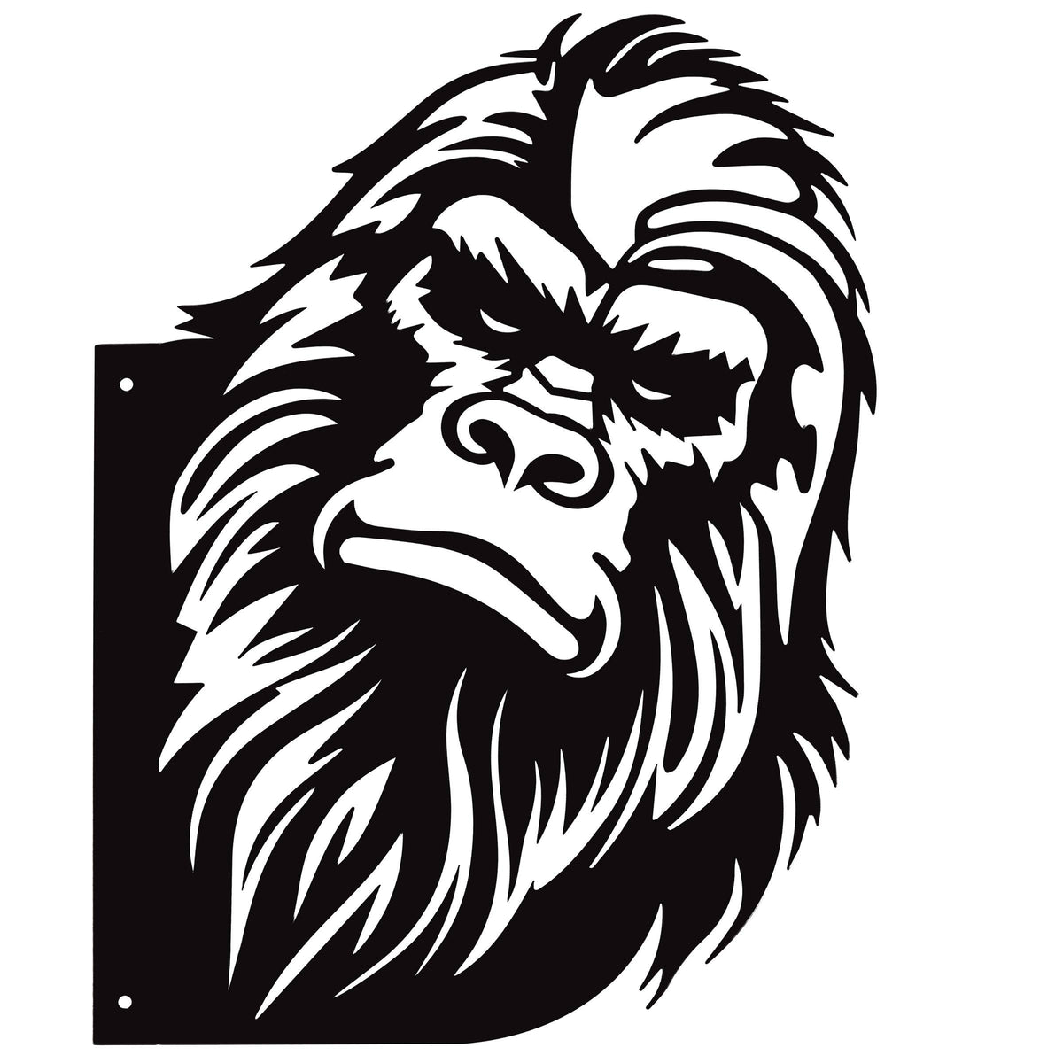 Bigfoot Metal Outdoor Art