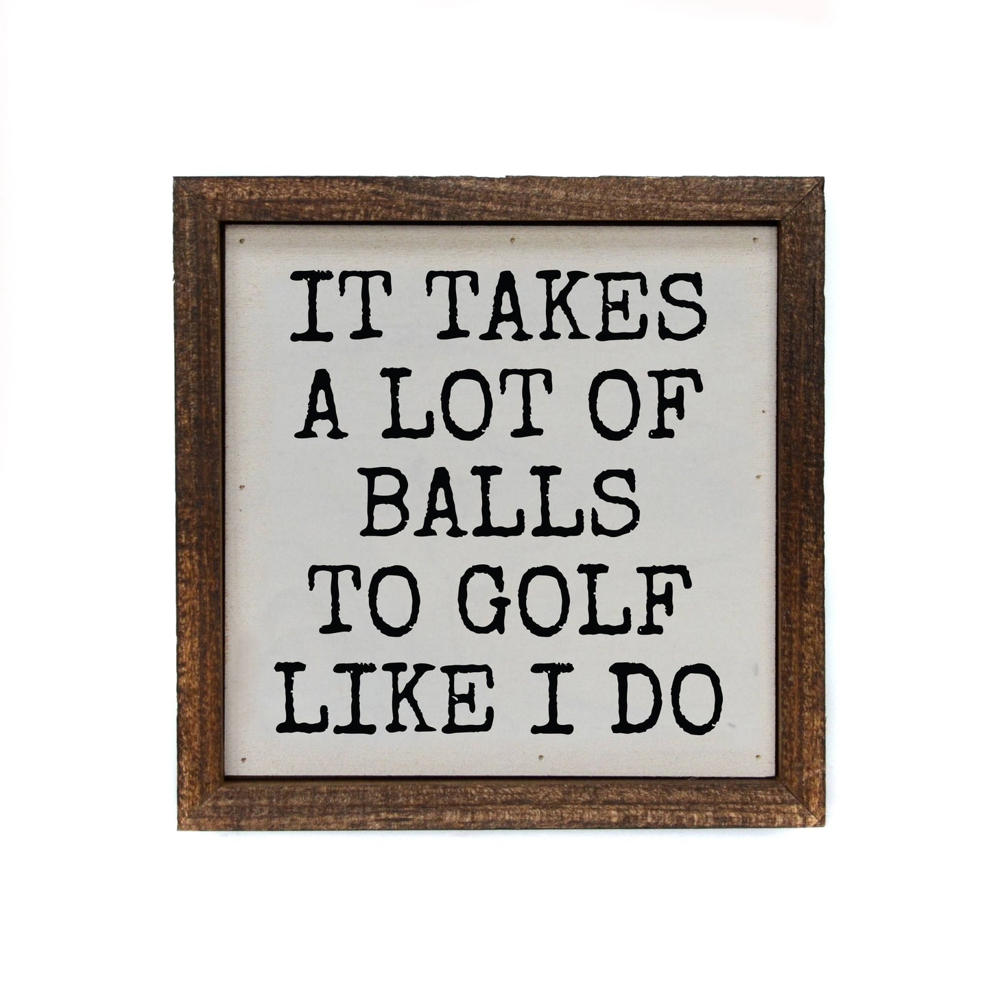 It Takes A Lot Of Golf Balls