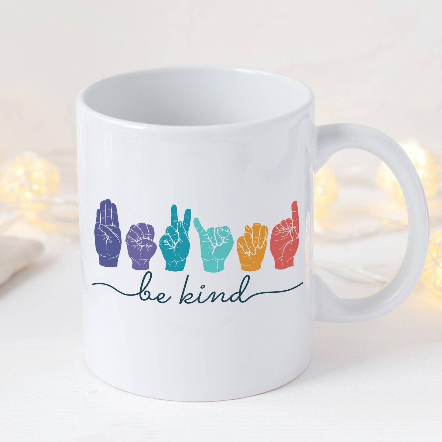 Be Kind ASL 11oz Coffee Mug