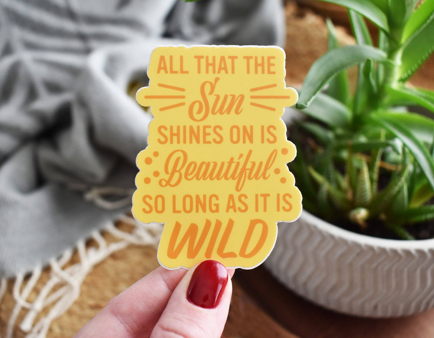 Wild North Co - Sun Shines Bright Sticker