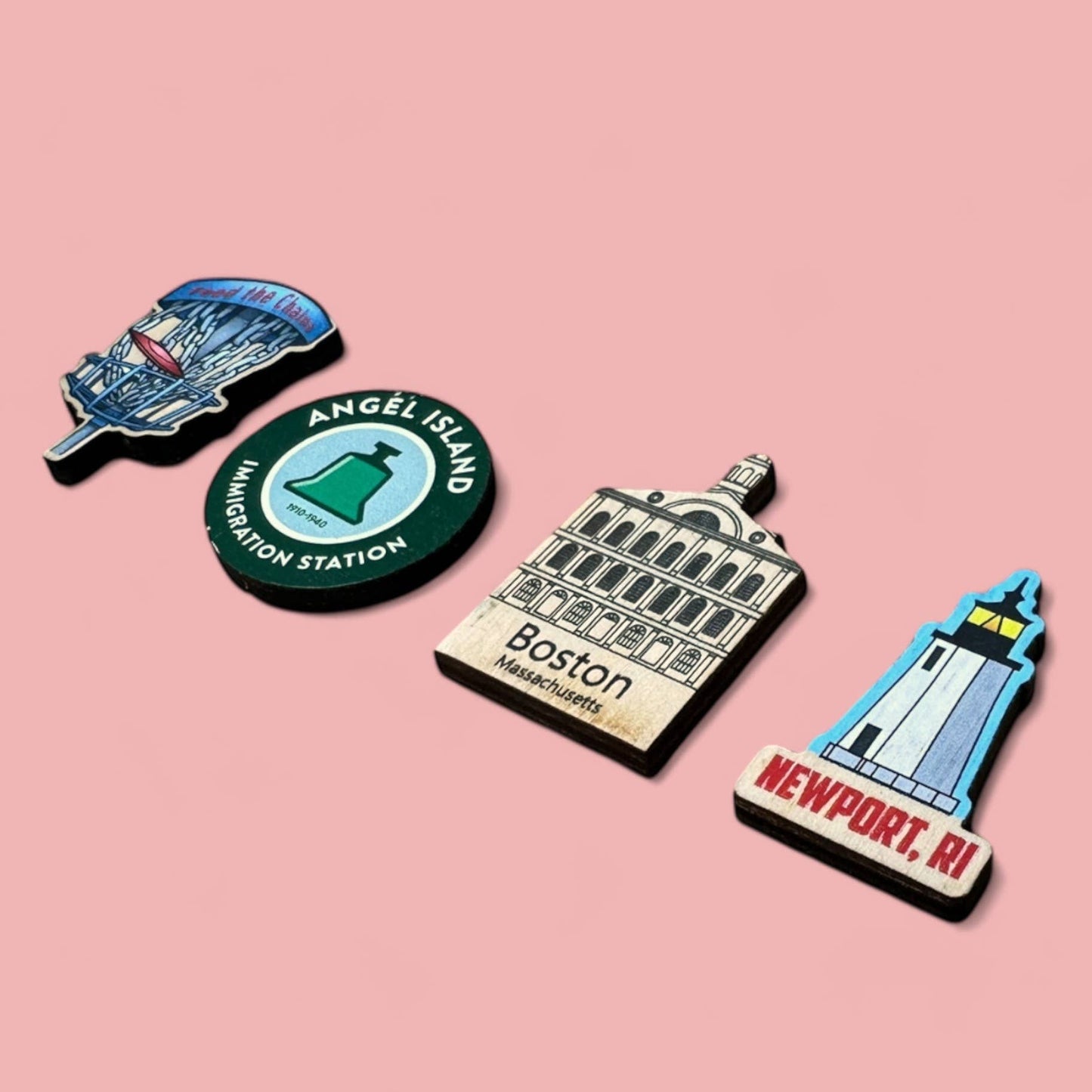Deep Creek Customizable Wooden Pins