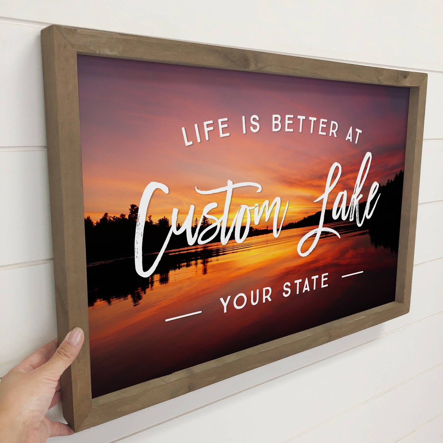 Life is Better at Deep Creek Lake Wall Art