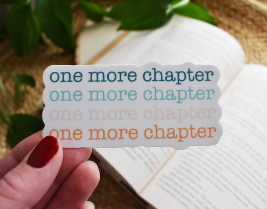Wild North Co - One More Chapter Sticker