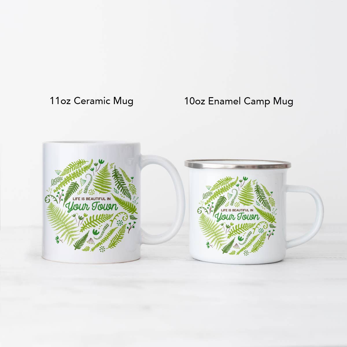Ferns Botanical Garden DCL Mug