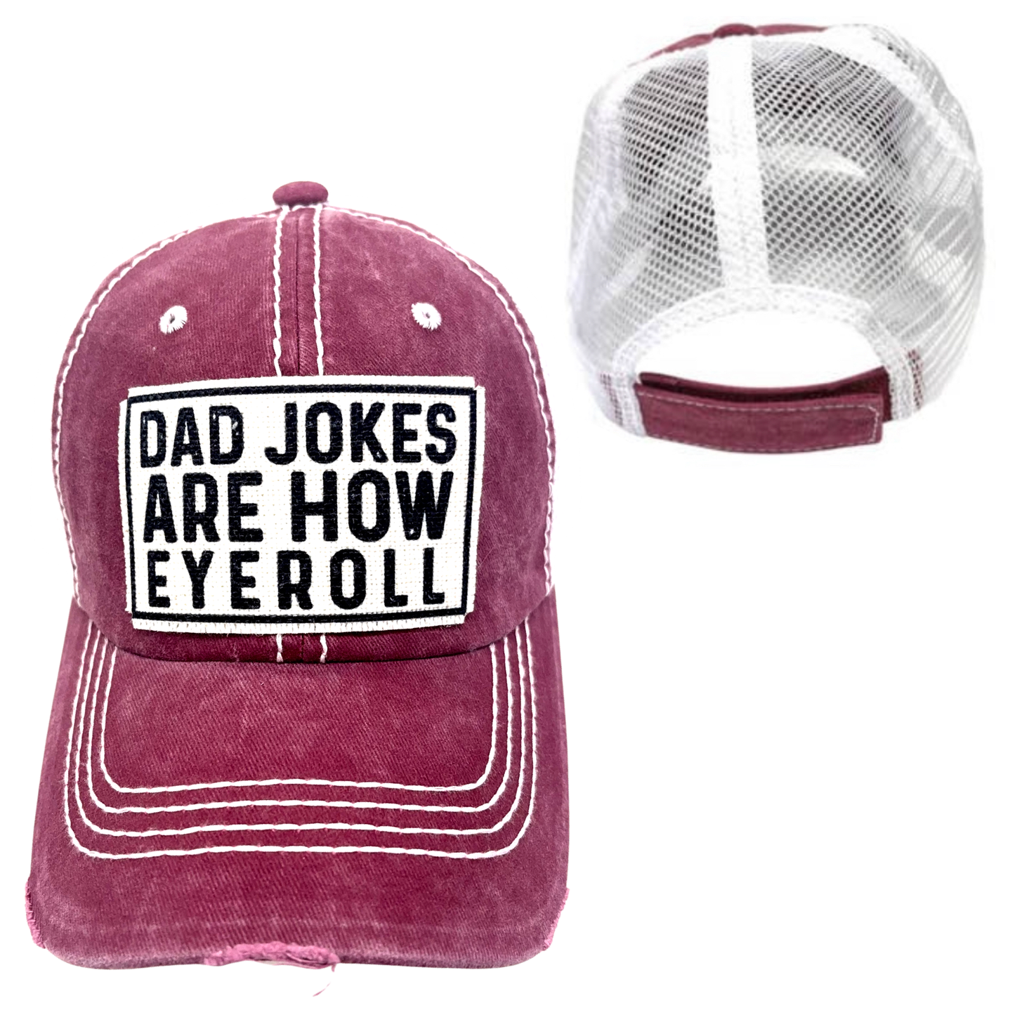 DAD JOKES ARE HOW I ROLL BALL CAP