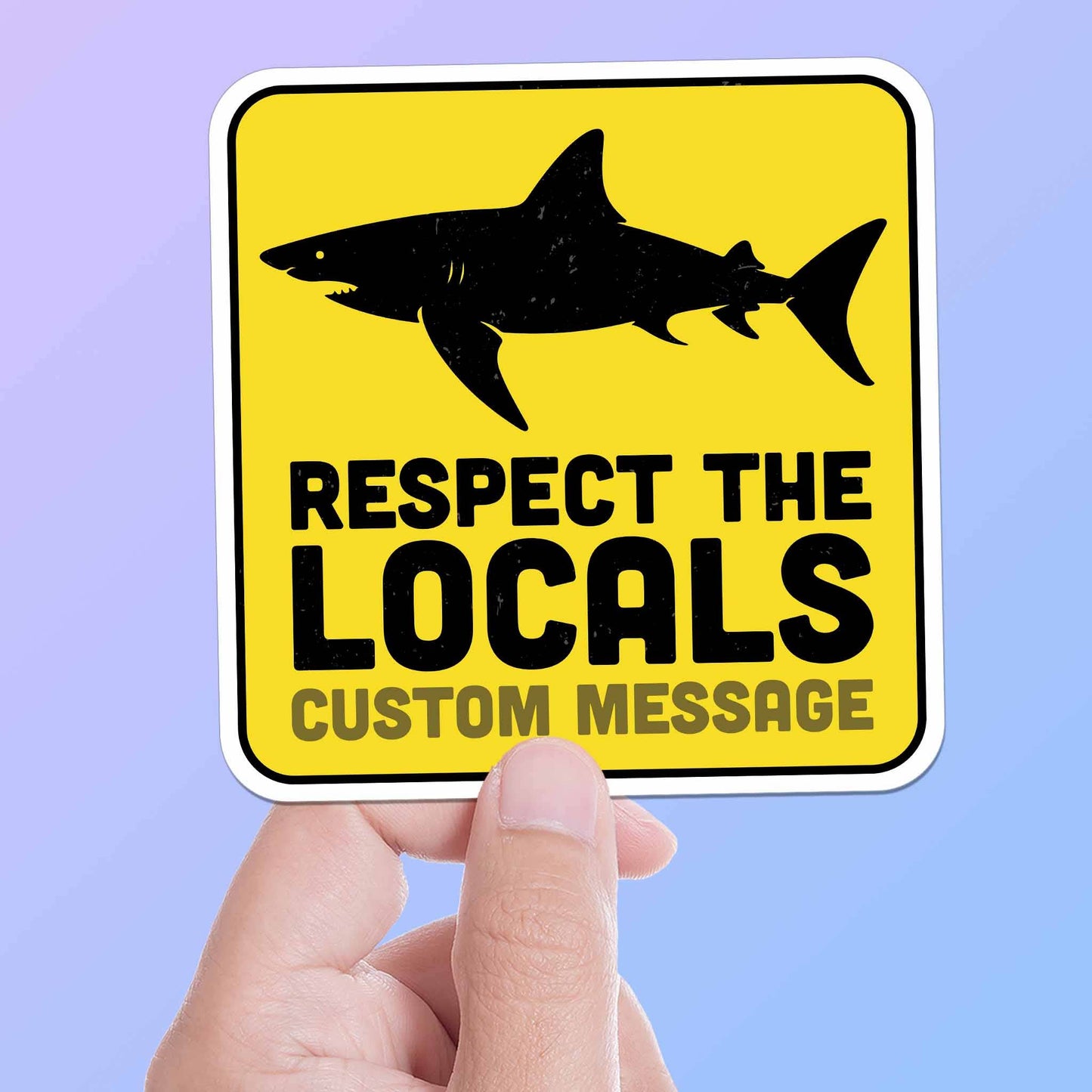DCL Respect the Locals Sticker