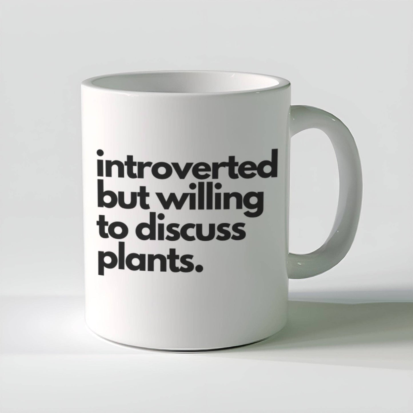 Willing To Discuss Plants Mug