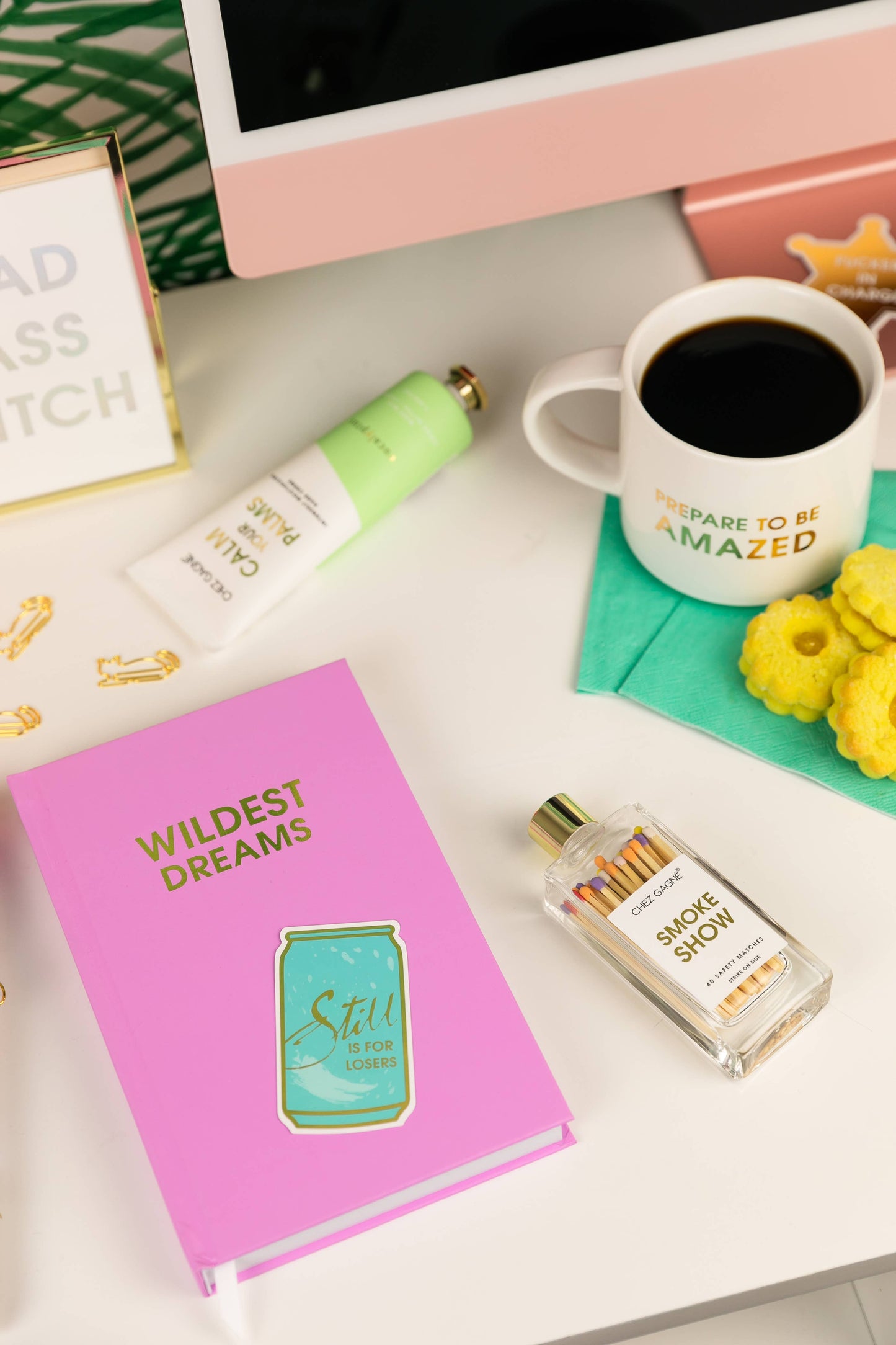 Smokeshow Glass Bottle Safety Matches