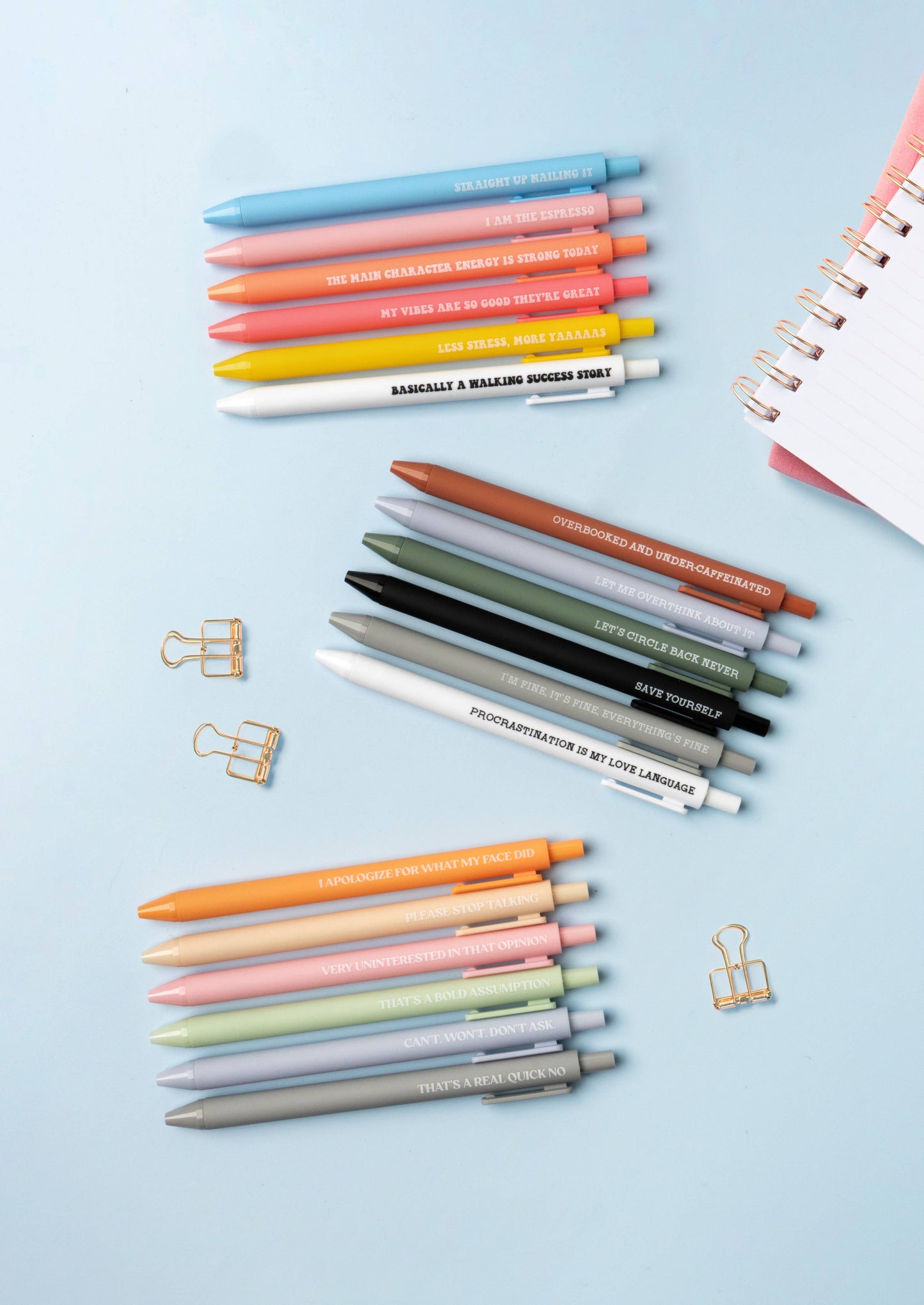 DM Merchandising - Crush Warmest Regards Quote Pen Set