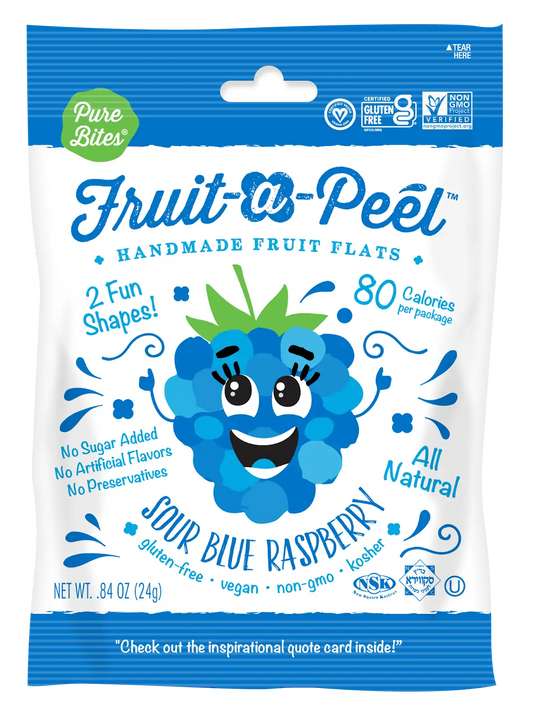Fruit-a-Peel Sour Blue Raspberry