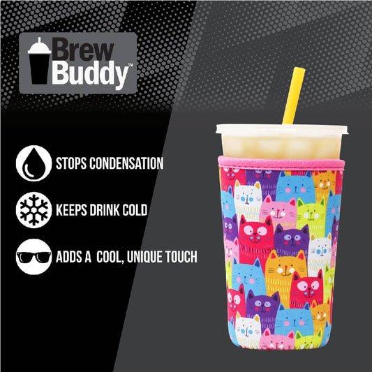 Iced Coffee & Drink Sleeve - Cat Lover