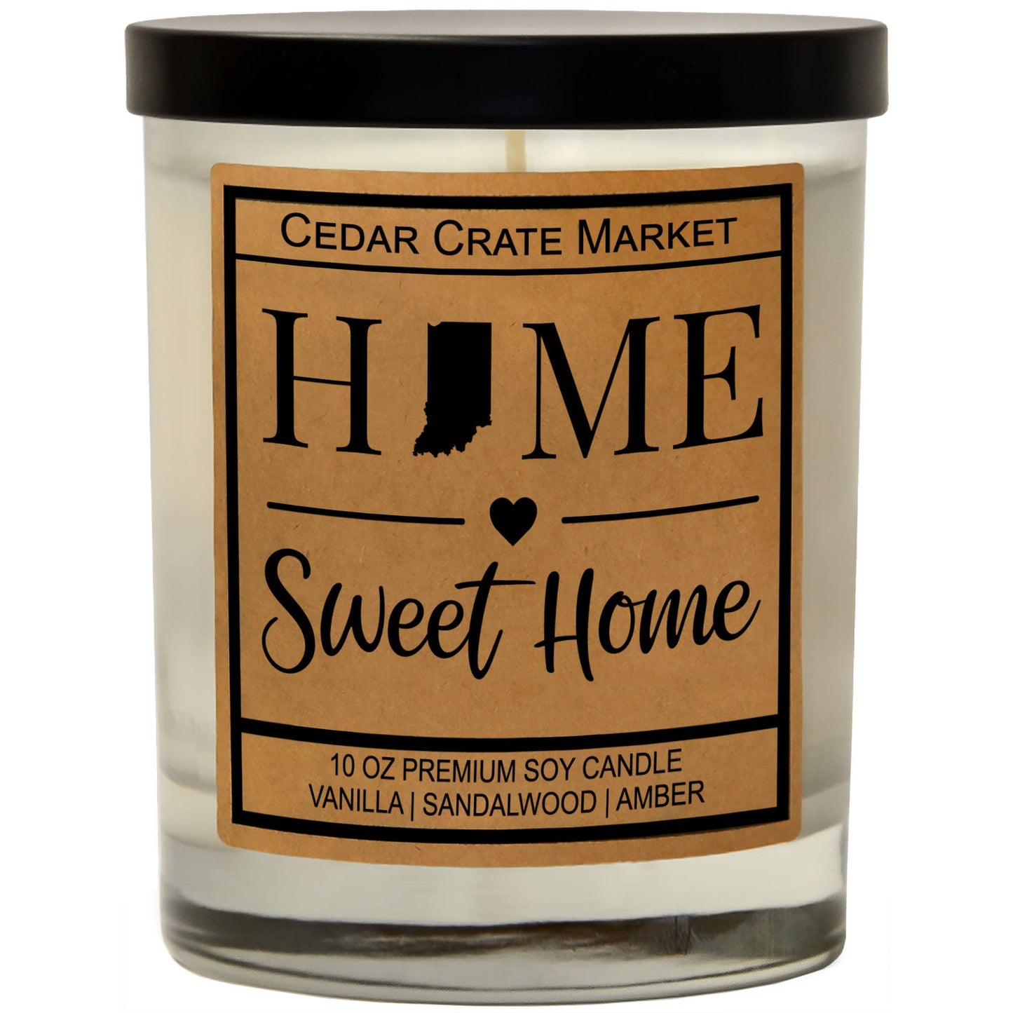 Home Sweet Home State Pride Candle