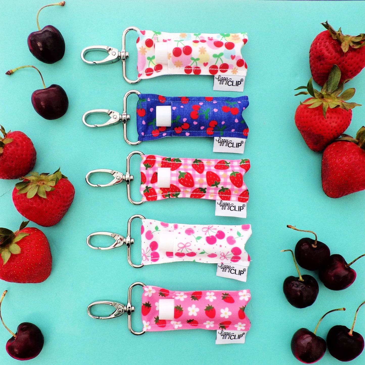 Very Cherry LippyClip® Lip Balm Holder for Chapstick