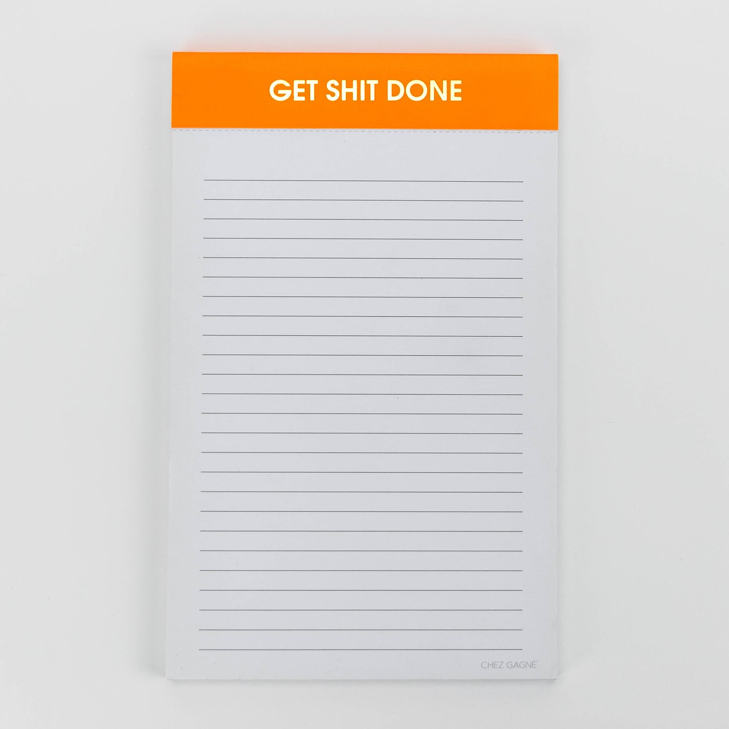 Get Shit Done Bright Orange - 5x8