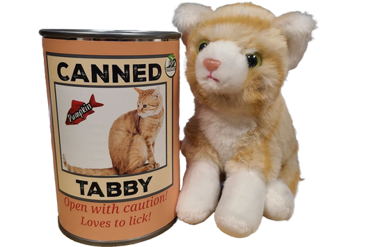 Orange Tabby Cat | Stuffed Animal Cat Plush w/Jokes