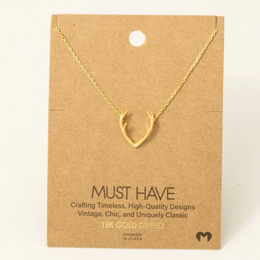 Antler Necklace