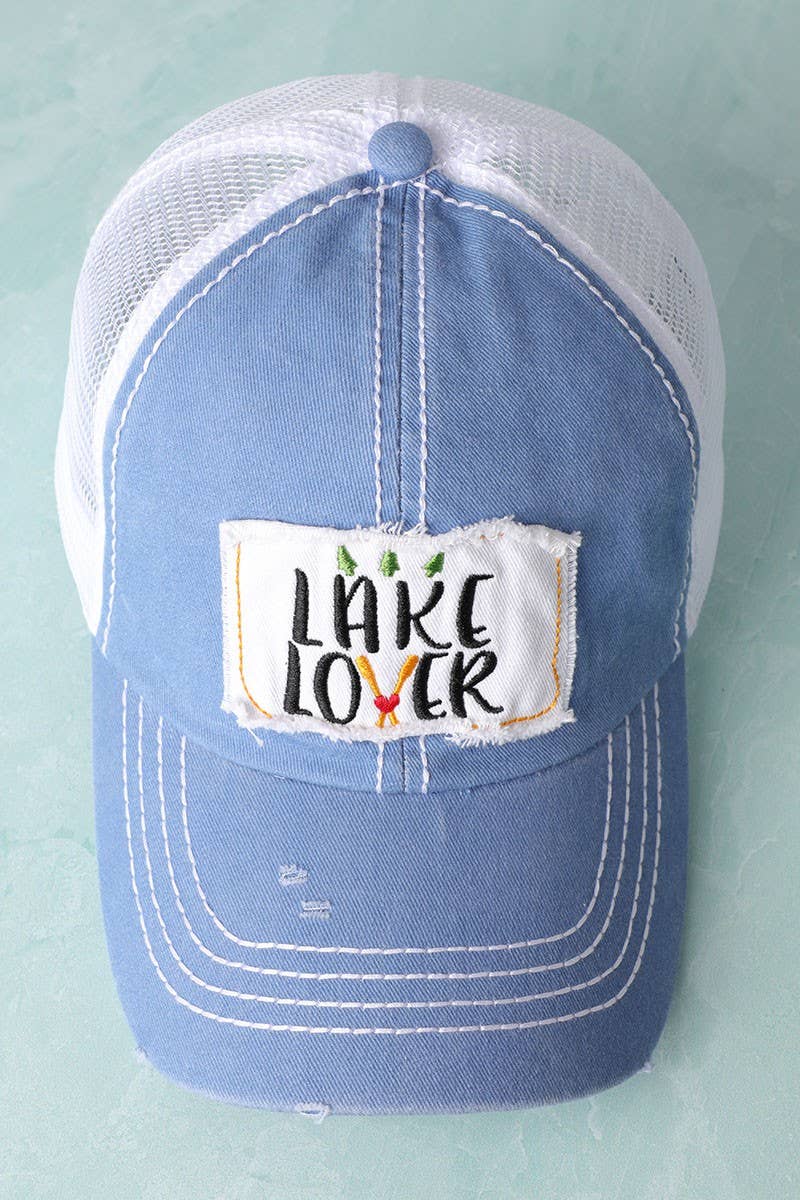 LAKE LOVER Mesh Back Cap
