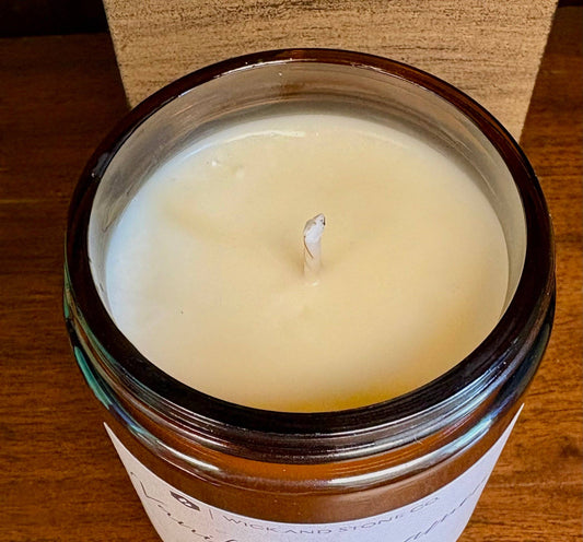 Vanilla Cinnamon 9 oz Soy Coconut Wax Candle