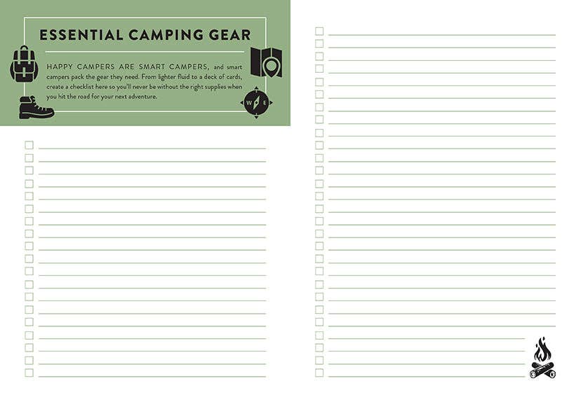 Insight Editions - The Camper's Journal
